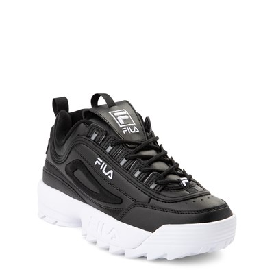 black fila trainers kids