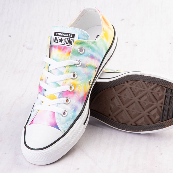 Main view of Womens Converse Chuck Taylor All Star Lo Sneaker - Tie Dye