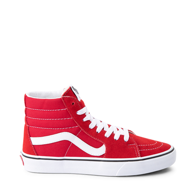 all red vans womens