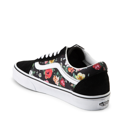 Alternate view of Vans Old Skool Garden Floral Skate Shoe - Black