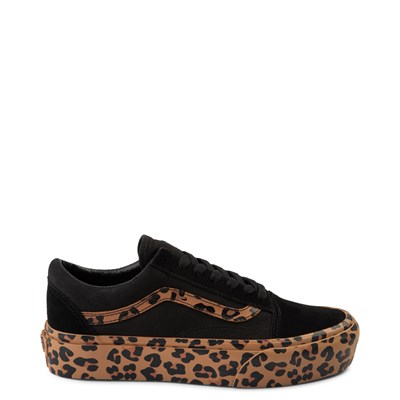 vans cheetah platform sneakers