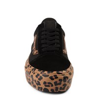 leopard print vans platform