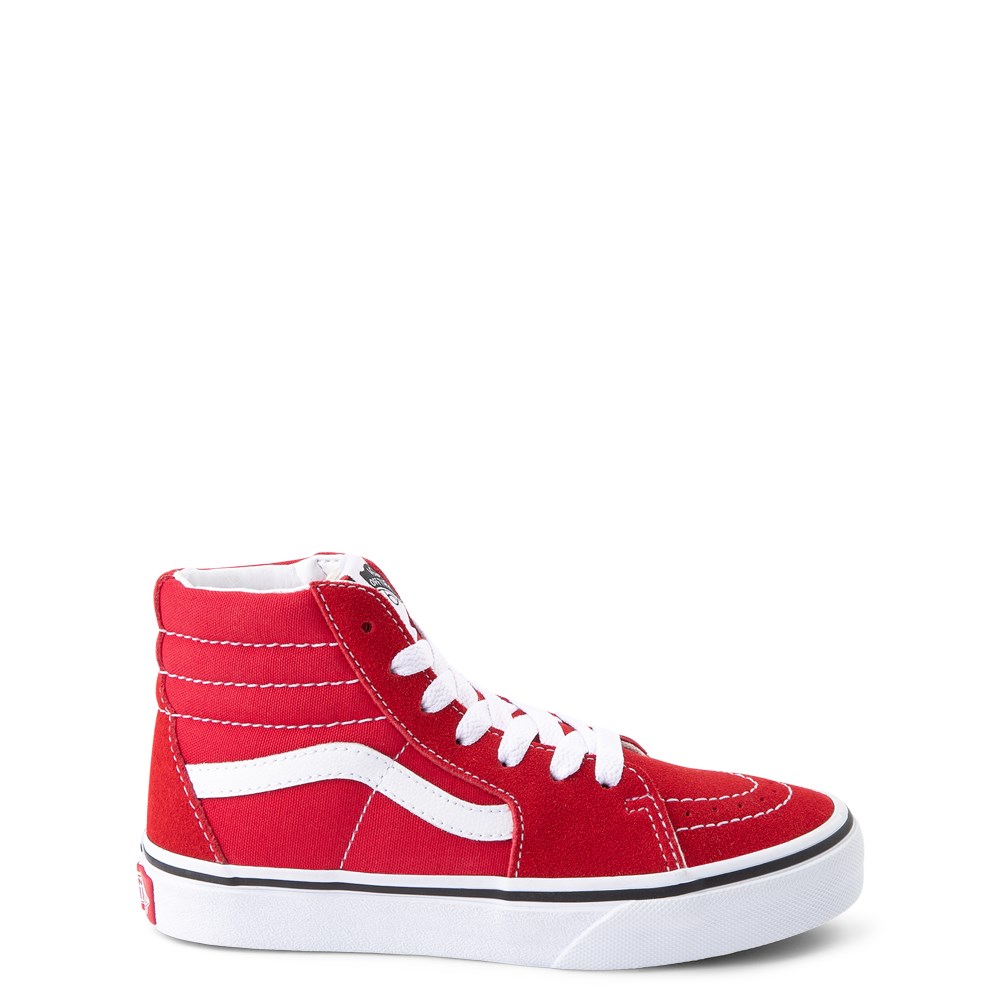 red vans skate shoes