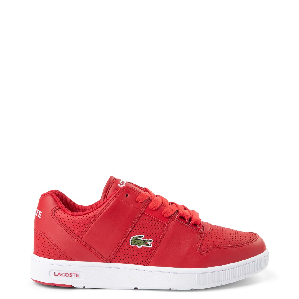 red lacoste shoes 