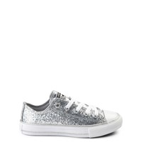 silver sparkle converse womens