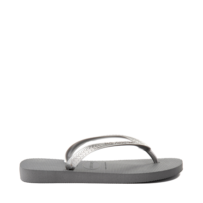 Alternate view of Womens Havaianas Top Tiras Sandal - Steel Gray