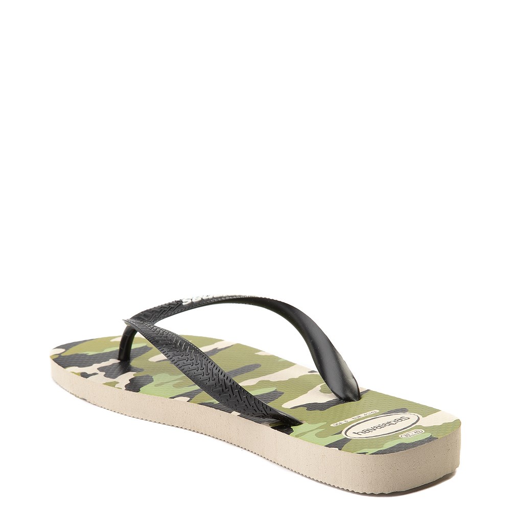 camo havaianas mens