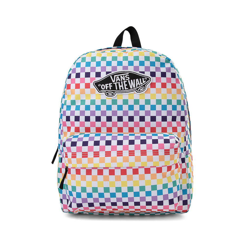 Vans Rainbow Checkerboard Realm Backpack Multi Journeys