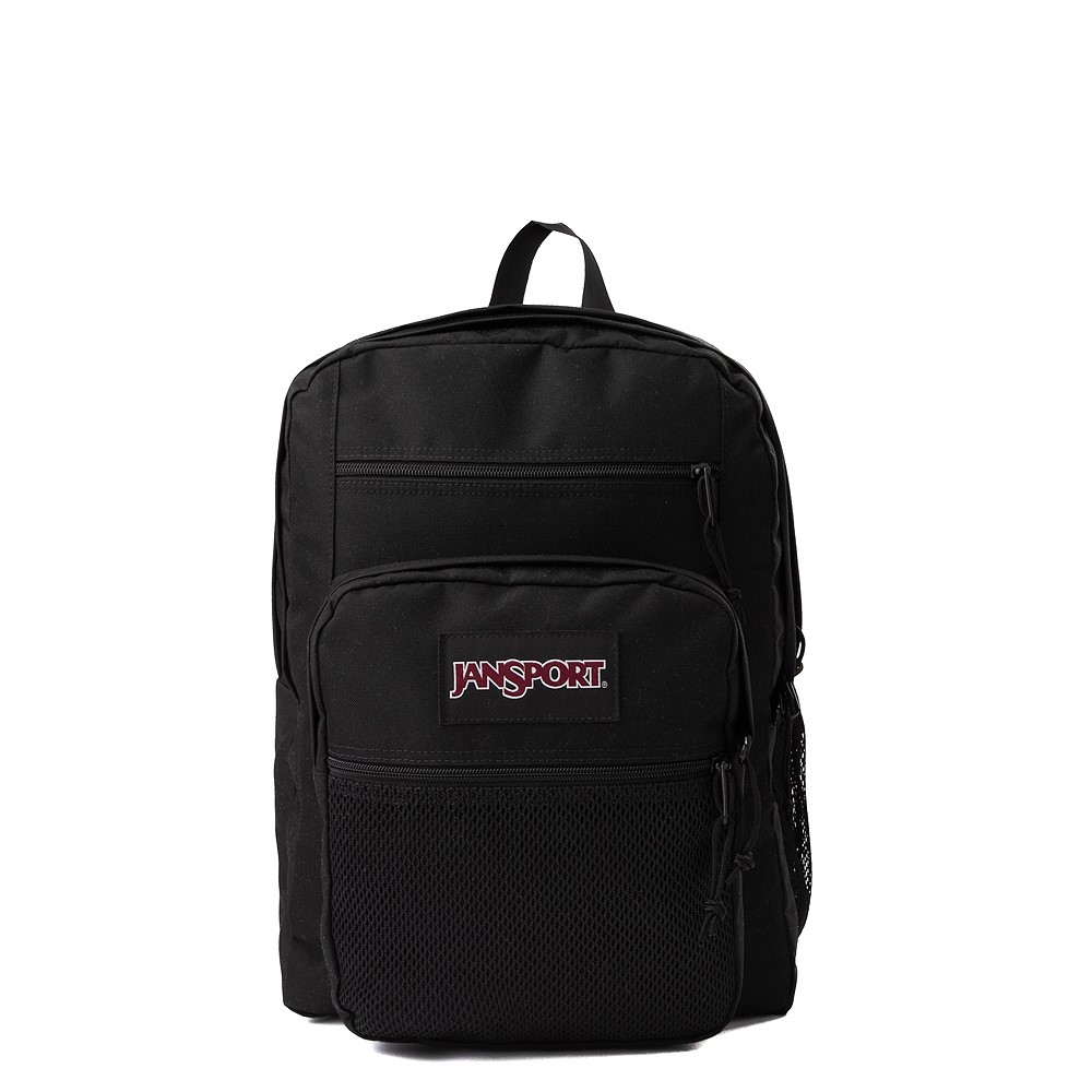 big black backpack