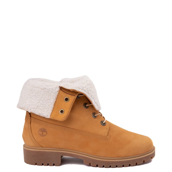 womens timbs with fur