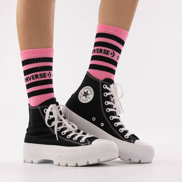 stå bomuld Deltage Womens Converse Chuck Taylor All Star Hi Lugged Sneaker - Black | Journeys