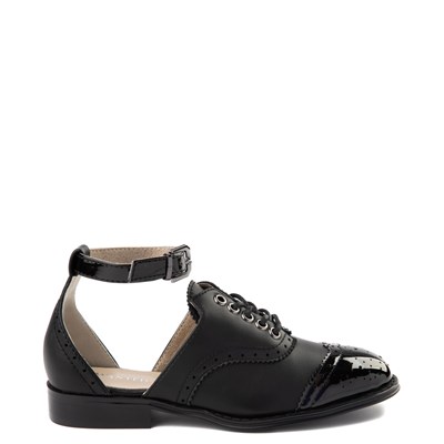 Main view of Womens Wanted Cherub Oxford Casual Shoe - Black