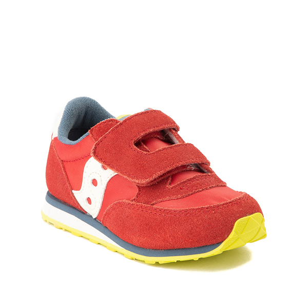 alternate view Saucony Baby Jazz Athletic Shoe - Baby / Toddler / Little Kid - Red / BlueALT5