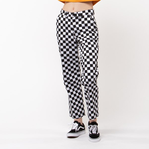 Womens Vans Checkered Authentic Chino Pant Journeys