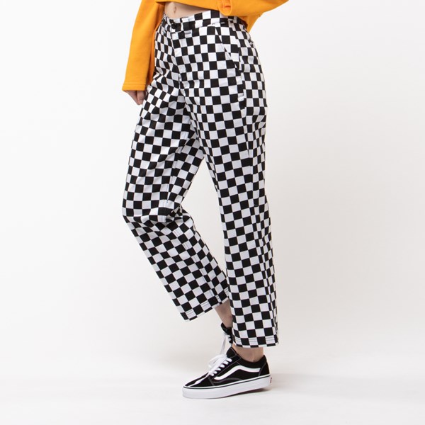 vans checkered jogger pants