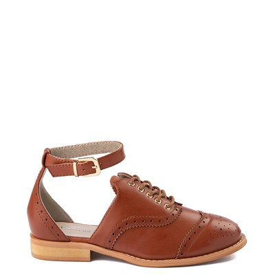 Main view of Womens Wanted Cherub Oxford Casual Shoe - Tan