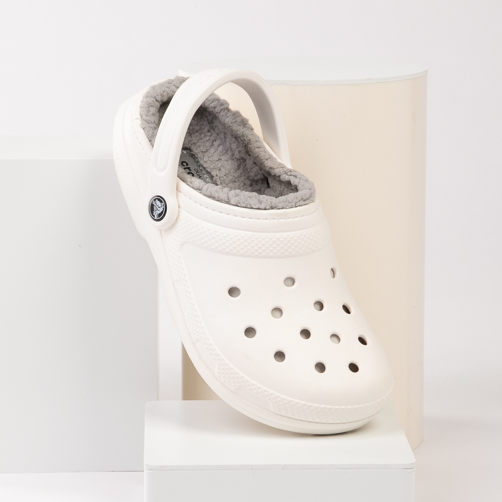 Fleece lined crocs deals women's