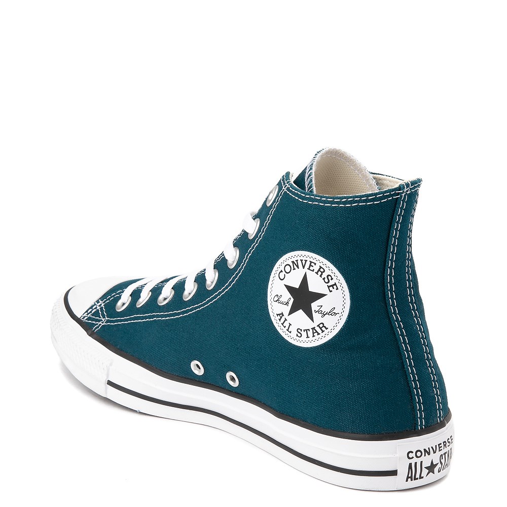converse turquoise high tops