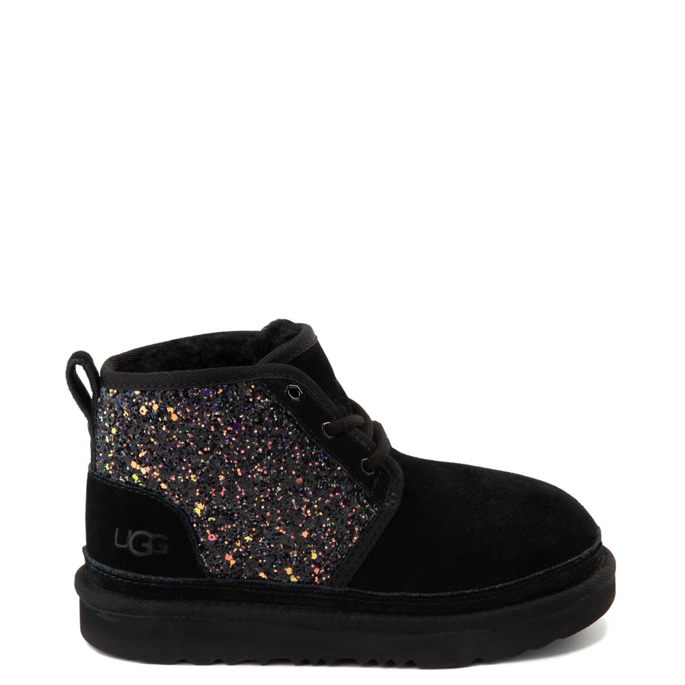 black glitter ugg slippers