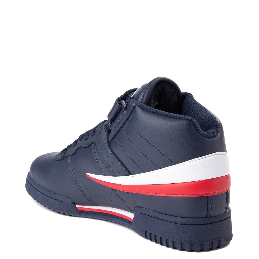 navy blue fila shoes