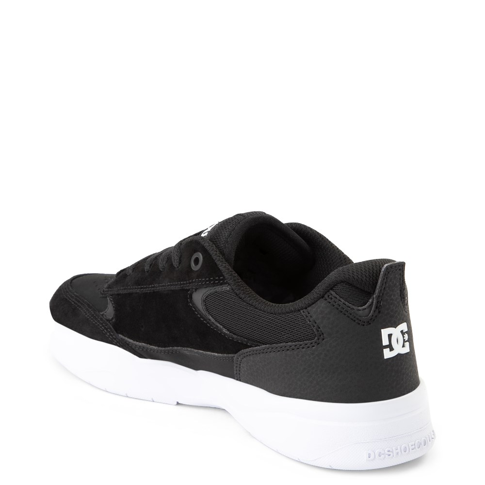 dc black and white shoes