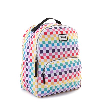 vans off the wall backpack pink