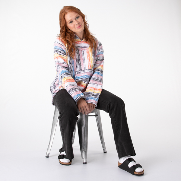 alternate view Womens Baja Poncho - MulticolorALT1