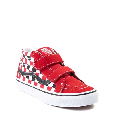 red drip slip on vans