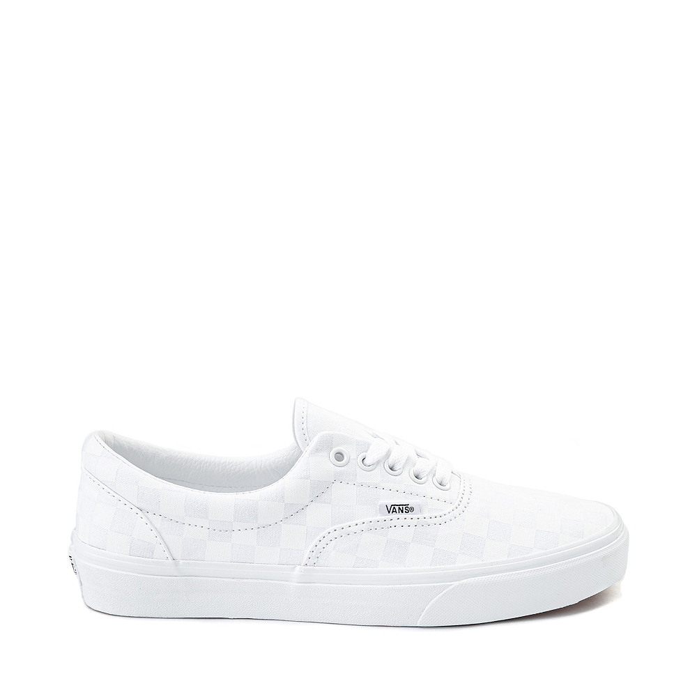 Vans Era Tonal Checkerboard Skate Shoe - True White