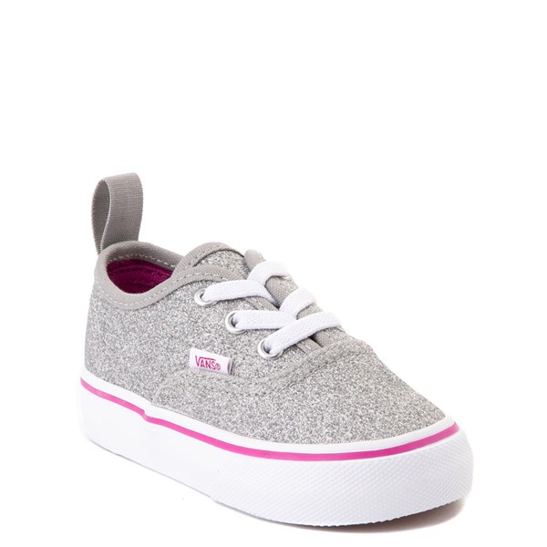 silver glitter vans toddler