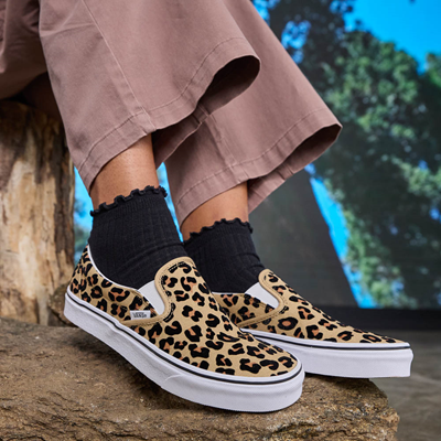 Vans Slip-On Skate Shoe Leopard | Journeys