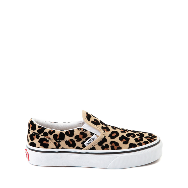 cheetah print slip on vans