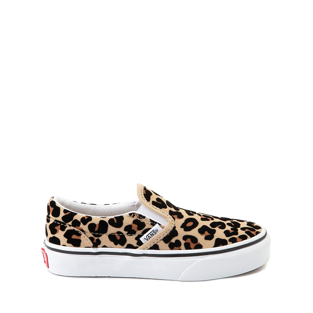 Vans Slip-On Skate Shoe - Little Kid / Big Kid - Leopard