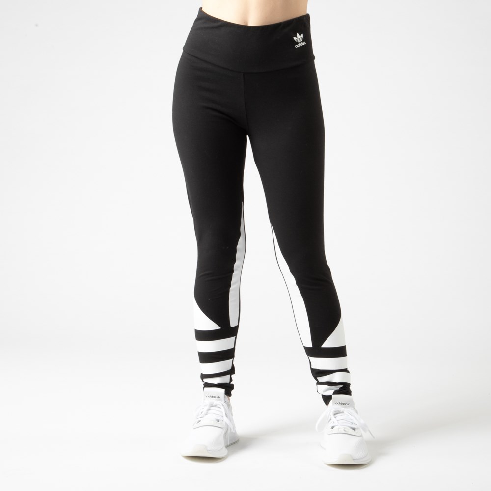 adidas originals black trefoil legging