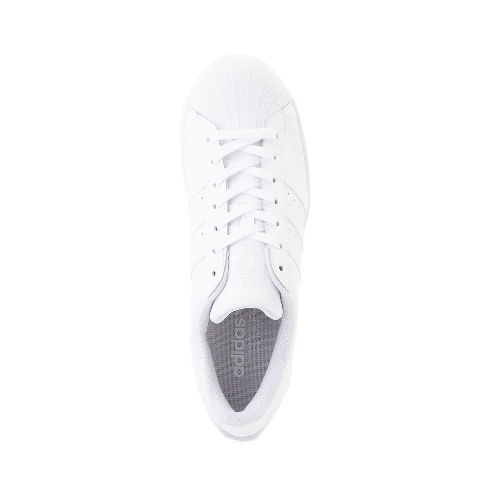 Mens adidas Superstar Athletic Shoe - White |