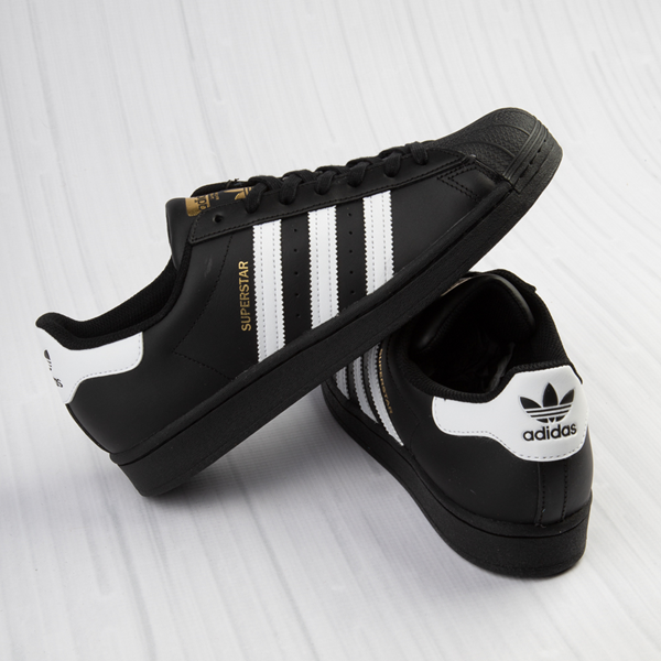 Main view of adidas Superstar Athletic Shoe - Black / White