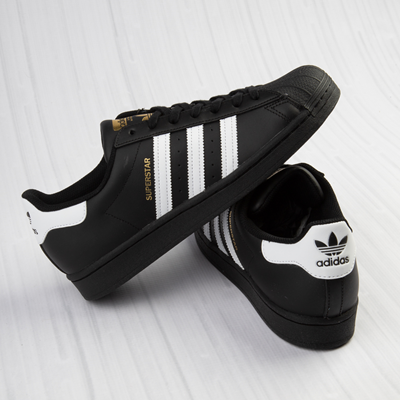 adidas Superstar Athletic Shoe - Black White | Journeys
