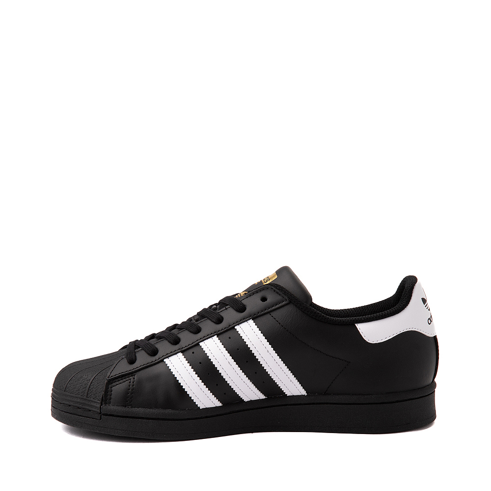 adidas superstar mens white and black