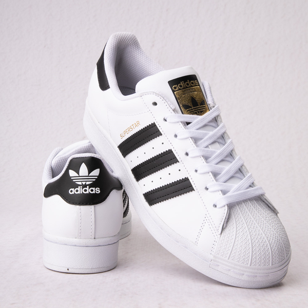 Para editar carrera Conciliar Womens adidas Superstar Athletic Shoe - White / Black | Journeys
