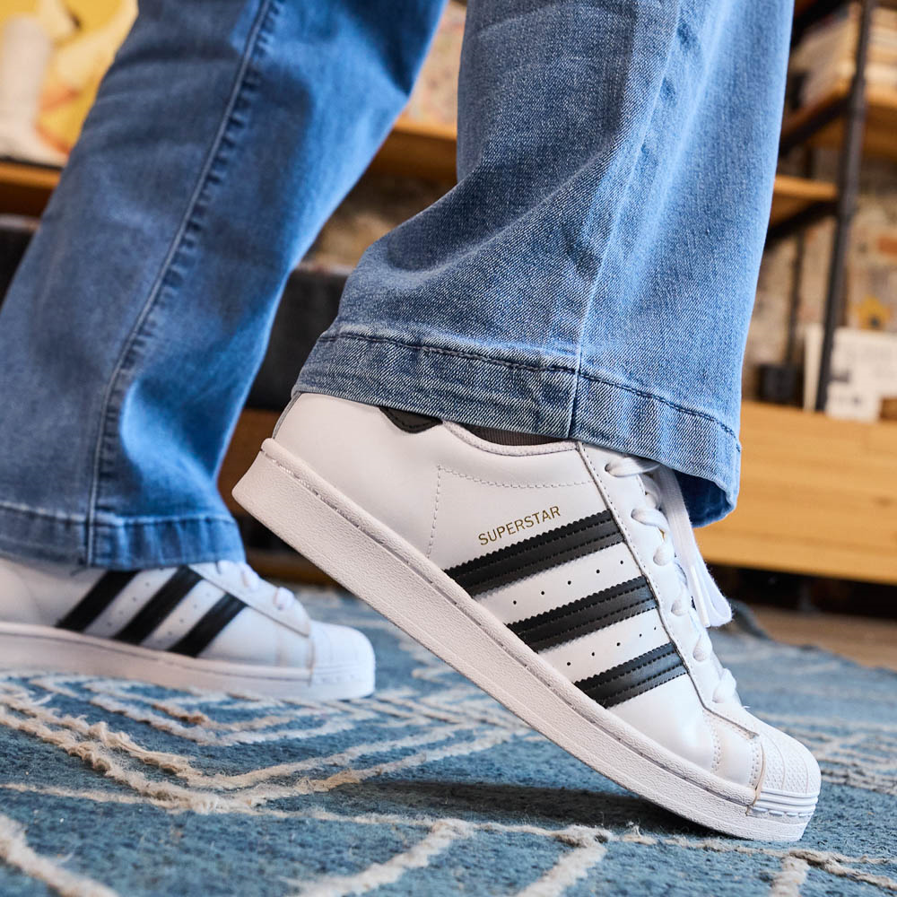 Womens adidas Superstar Athletic - White / Black | Journeys