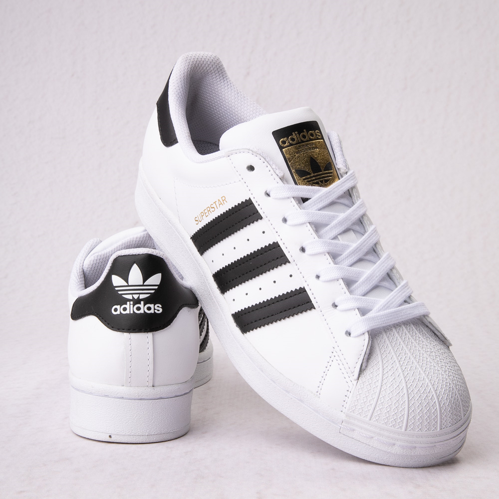 Occurrence frequently base Womens adidas Superstar Athletic Shoe - White / Black | Journeys