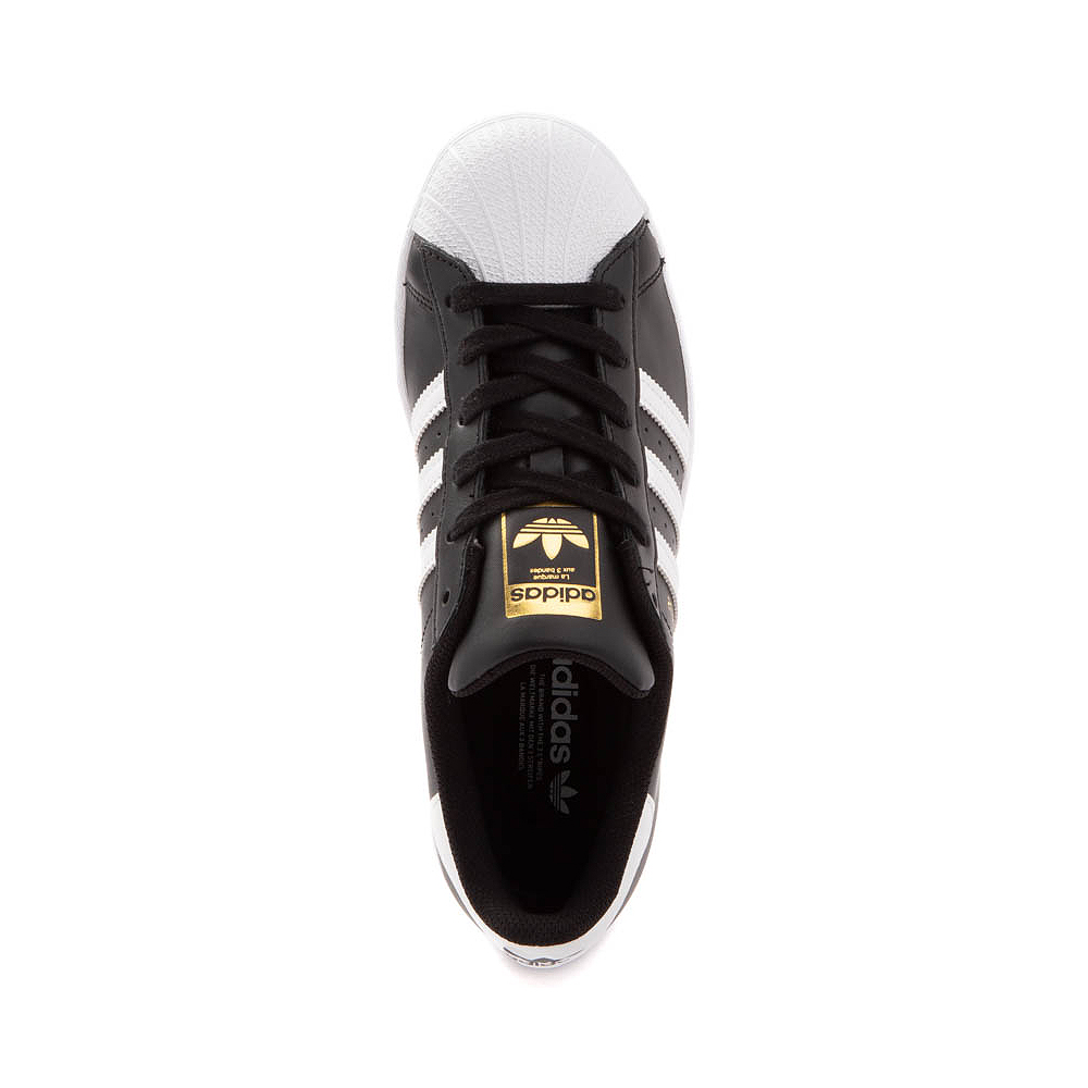Womens adidas Superstar Athletic Shoe - Black / White | Journeys