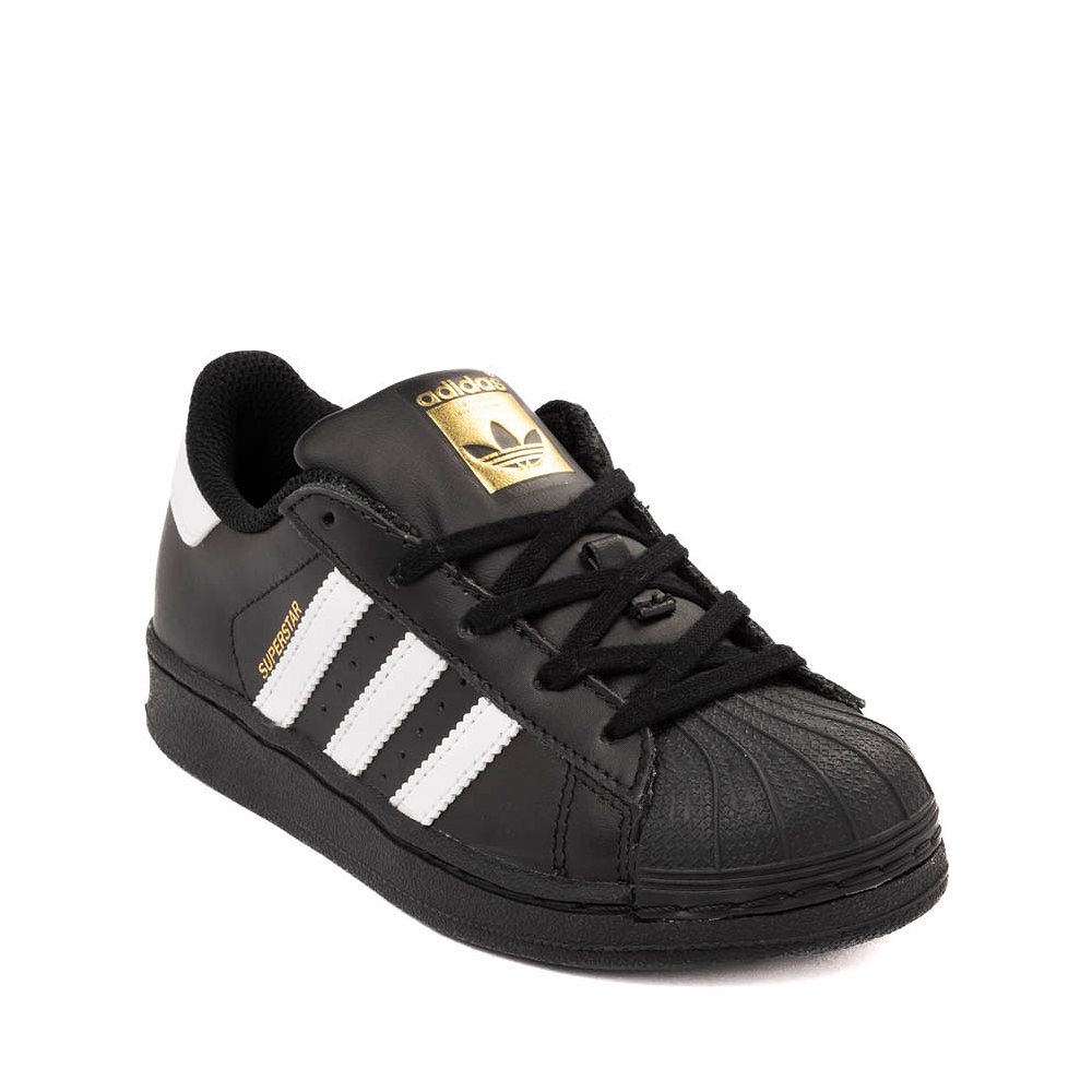 adidas Superstar Athletic Shoe - Little Kid - Black / White | Journeys