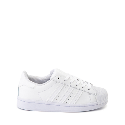 big kids white adidas