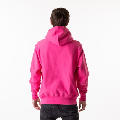 pink mens champion hoodie