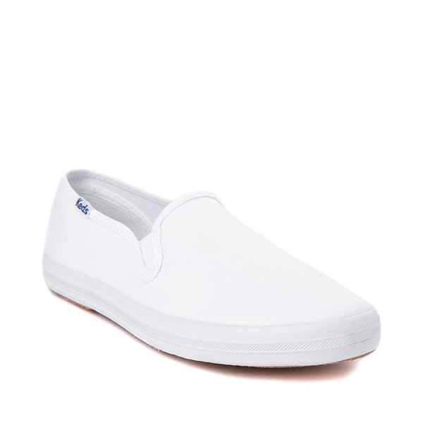 alternate view Womens Keds Champion Slip On Casual Shoe - WhiteALT5