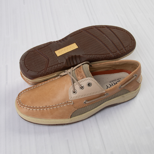 Main view of Mens Sperry Top-Sider Billfish&trade; Boat Shoe - Tan