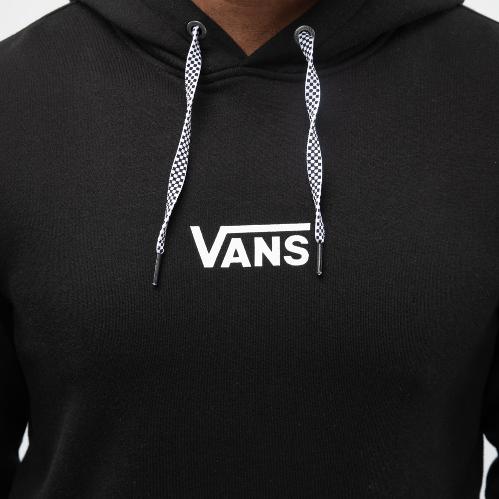 vans black and white sweatshirt