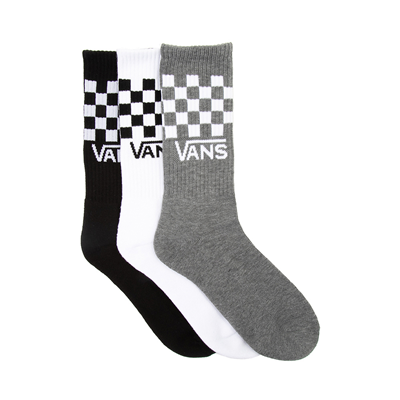 vans checkered crew socks