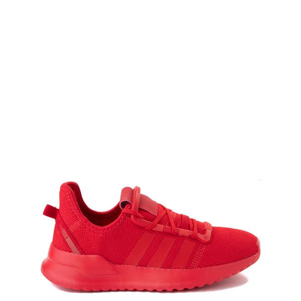 red color adidas shoes